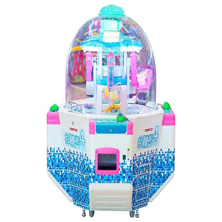 ingeniería juegos de familia parque infantil interior gran ciudad de juegos de video equipos de juego excavadora de dulces máquina de juego