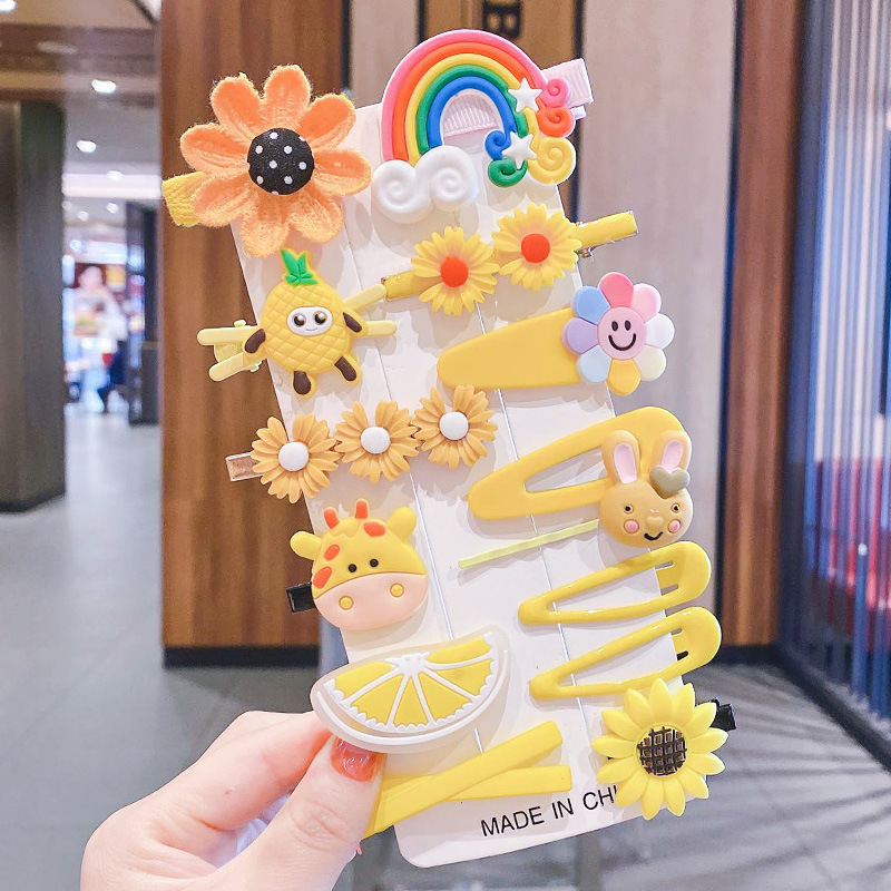子供のヘアピンの女の子のネットの赤いカードの王女のかわいい女の子の頭の飾りのbbクリップの砕髪の前髪は赤ちゃんの小さいクリップを挟みます。|undefined