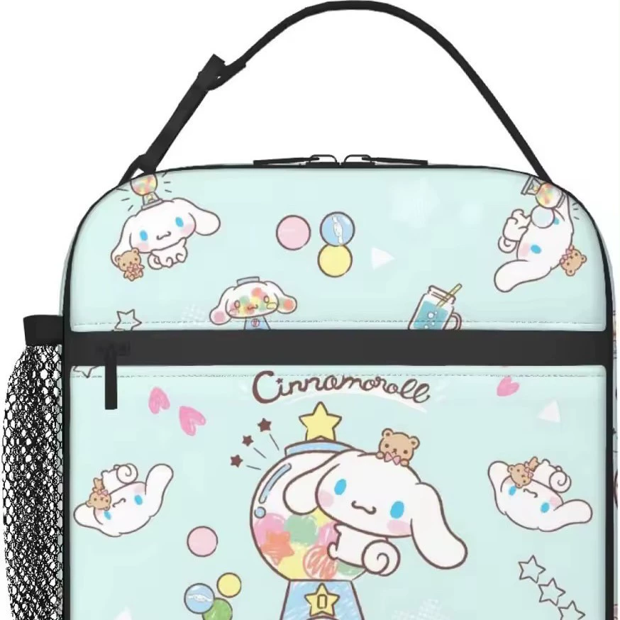3D новый продукт ледяной пакет Санрио большой уши пёс Cinnamon dog Cinnamoroll ученический анимационный ланч-бэг ледяной пакет