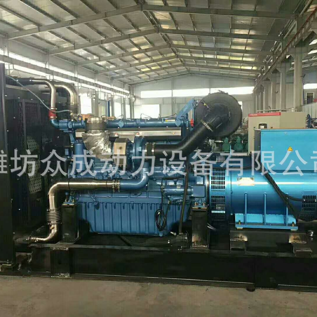 潍坊柴油发电机组博杜安动力 500千瓦发电机组厂家直供 保质保量