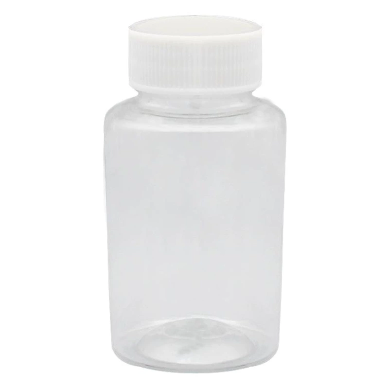 50 мл прозрачная пластиковая бутылка с крышкой оптом суб-бутылка для упаковки жидкостей бутылка с большим горлом полиэфирная бутылка маленькая бутылка