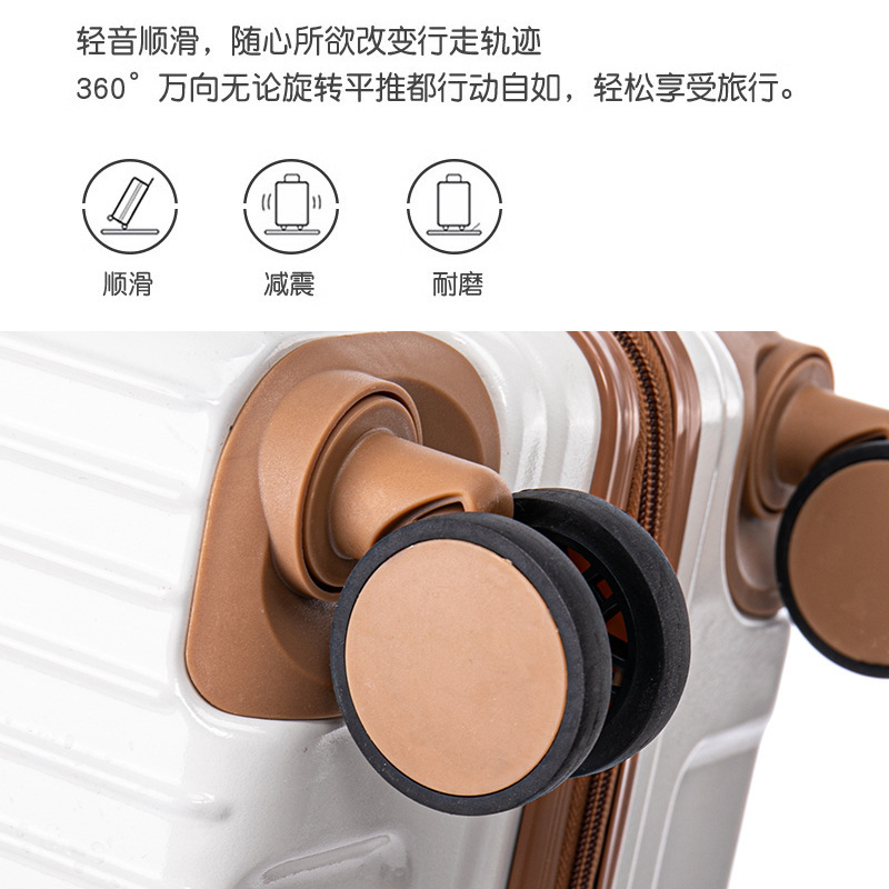 Maleta de moda de alto valor para mujeres y hombres ligera y duradera de 20 pulgadas de viaje caja de ruedas universal para hombres y mujeres