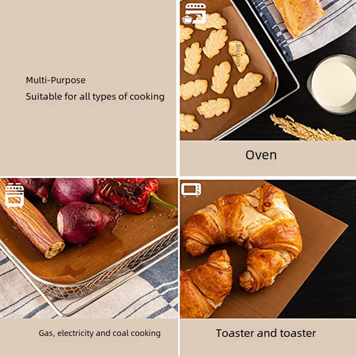 High-temperature resistant oil cloth smooth surface baking oil cloth Teflon baking tray liners baking paper non-oil non-stick high temperature cloth
