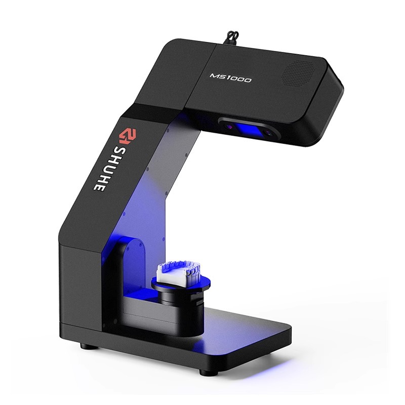 Escáner de modelo tridimensional dental MS300 / 600 / 1000 digitalizado multifuncional para escaneo de mesa de escaneo de prótesis dentarias