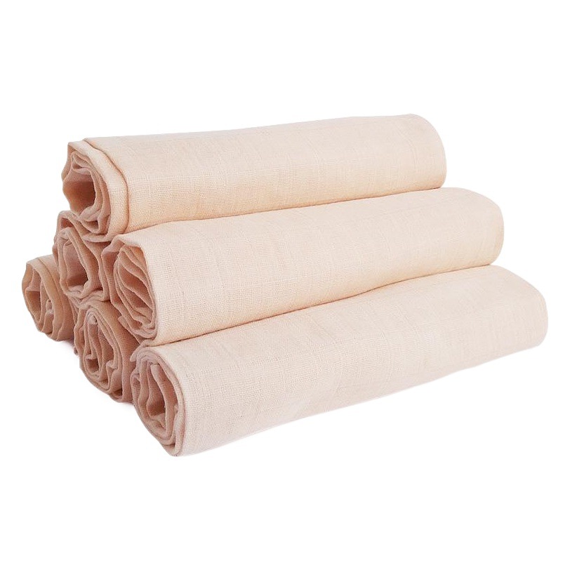 Colored Cotton Baby Diapers Baby Diapers Washable Cotton Newborn Double Gauze Urine Spring and Summer