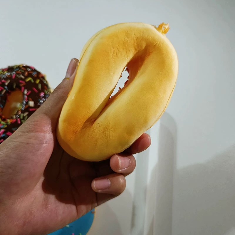 Сжимаемый, реалистичный пончик, игрушка, хлеб, антистресс