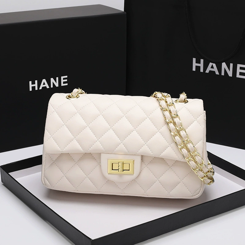 Цепочка, универсальная сумка через плечо, сумка-плечо, в стиле Chanel, сумка на цепочке, премиум, натуральная кожа