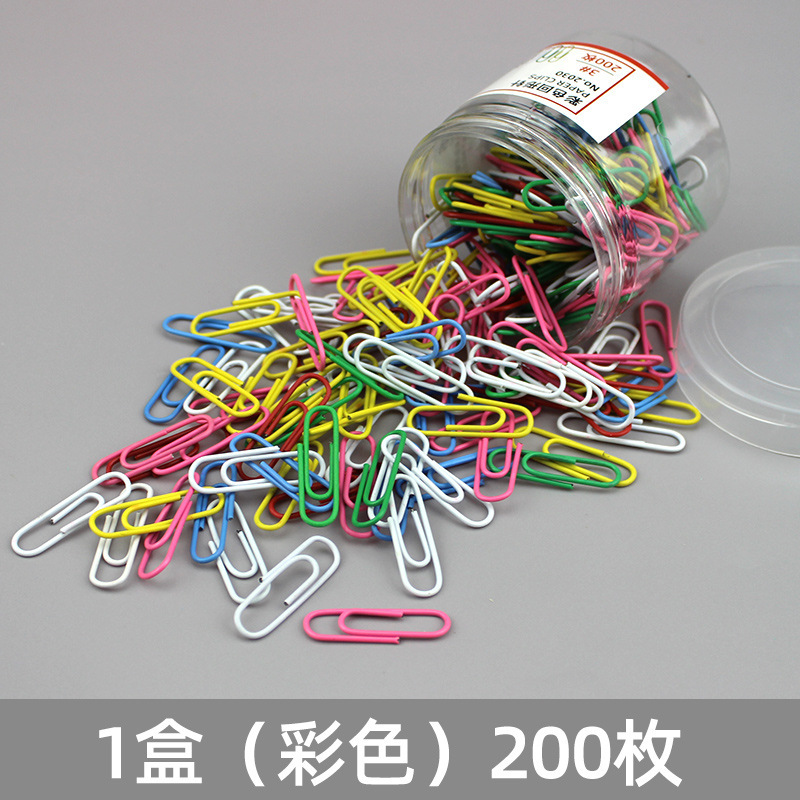 シルバークリップ金属ニッケルメッキピン3号カラークリップブックマーク筒装回転針文房具卸売り|undefined