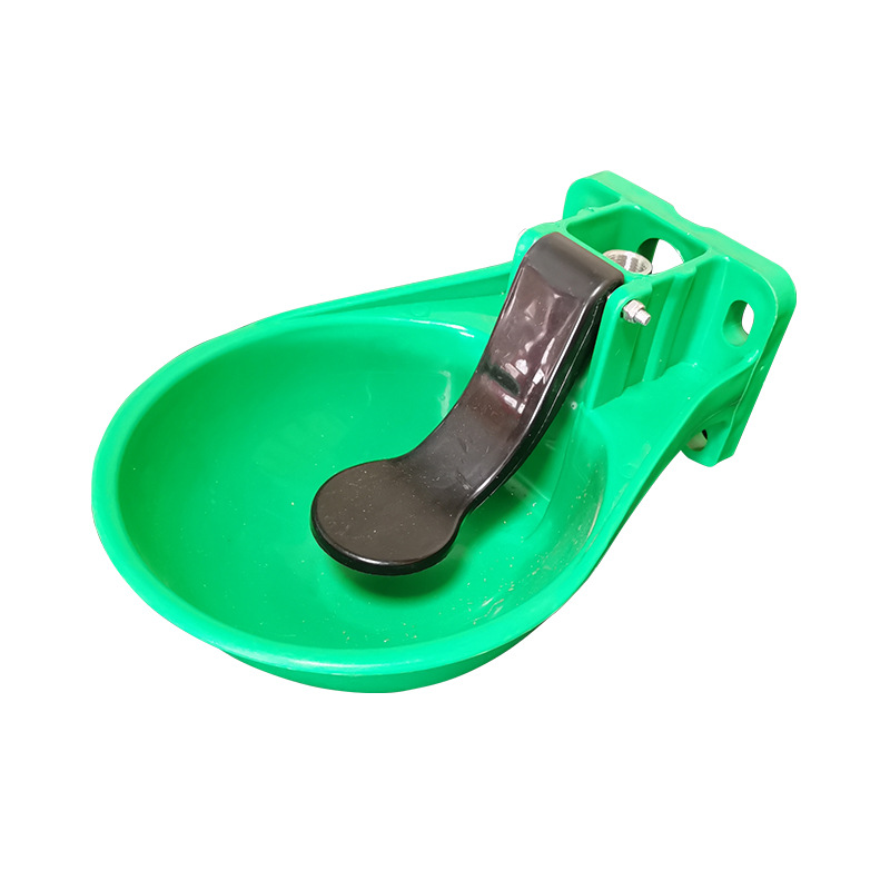 Tazón de beber para el ganado plástico automático dispensador de agua potable para el ganado flotador Válvula de cobre para ganado alimentador automático de agua