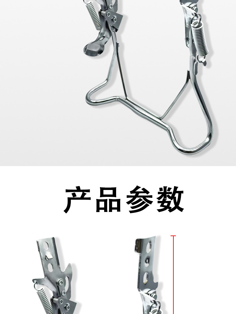 Electric vehicle accessories rear support 14 inch 16 inch rear large support electric bicycle double hole large support rear large support