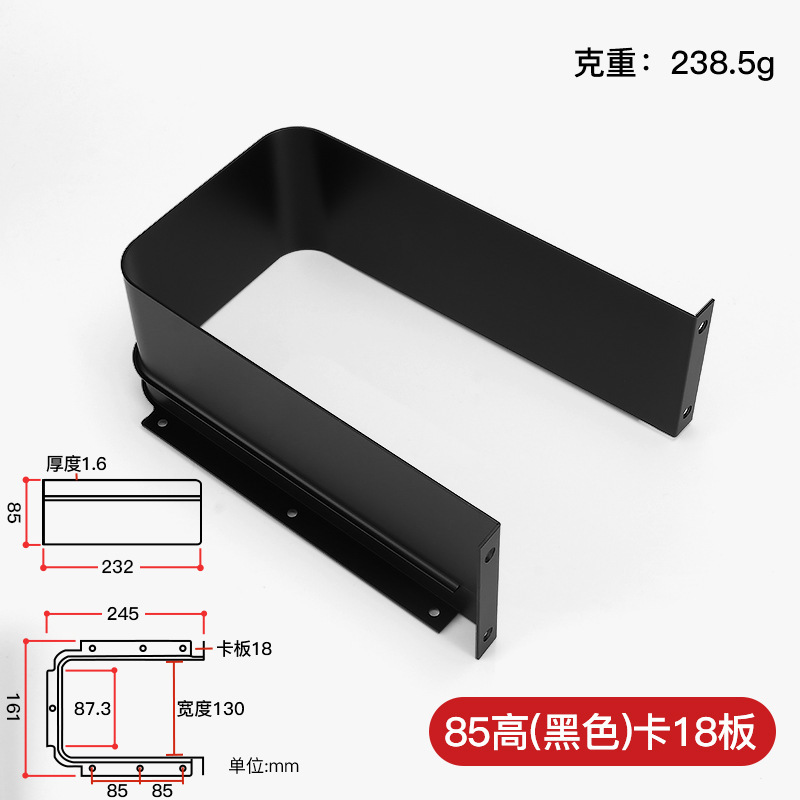 アルミ合金 U 字型シールドキャビネット浴室キャビネット引き出し U 字型スロット装飾パーティション引き出し下水道管 U 字型シールド|undefined