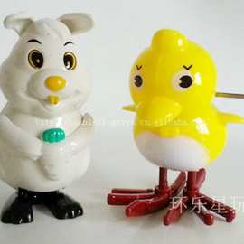 环乐星 上链小鸟 发条卡通大鸟 复活节小鸡 儿童塑料小玩具小赠品