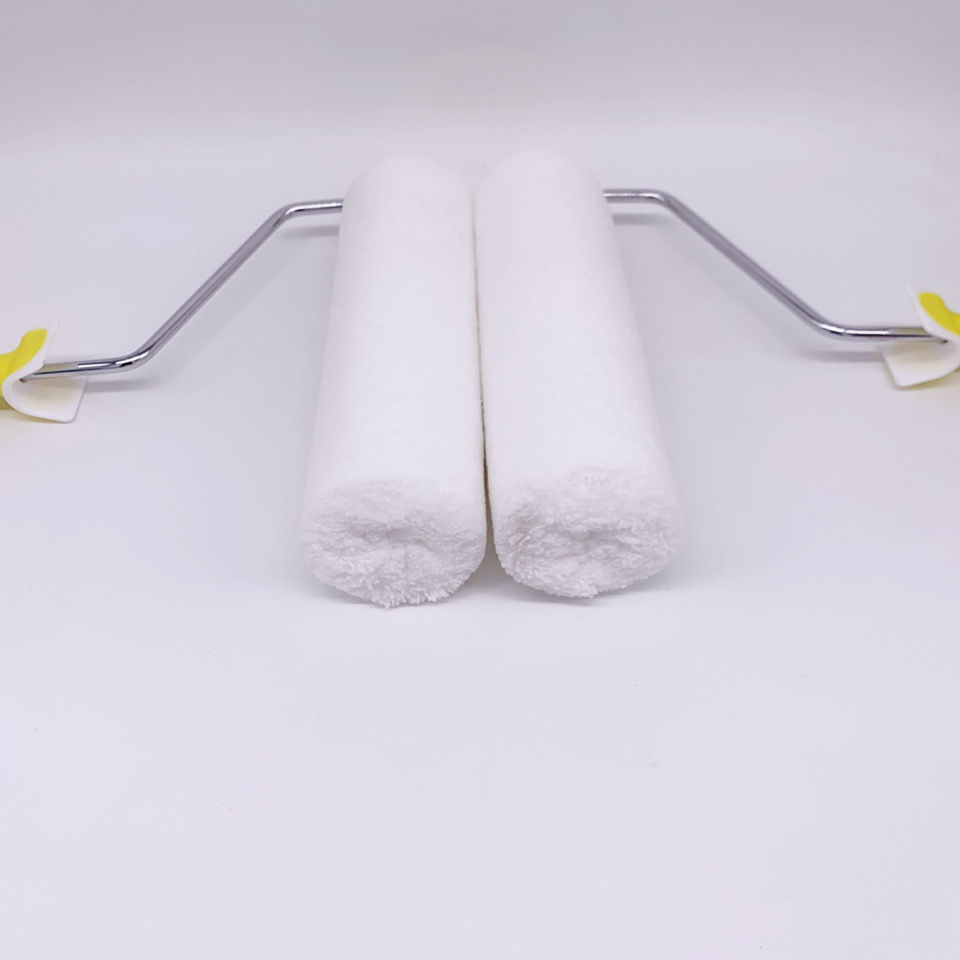 Manufacturer's wholesale 9-inch ultra-wide superfiber fine-medium brush for both indoor and outdoor walls, suitable for YIBANG 8859 latex paint roller