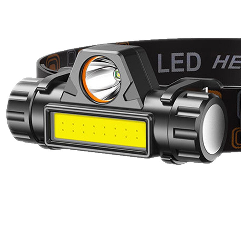 LED ヘッドライト屋外強力な光長期耐久性リチウム電池屋外特別な夜集魚灯ヘッドマウント懐中電灯穂軸作業灯|undefined