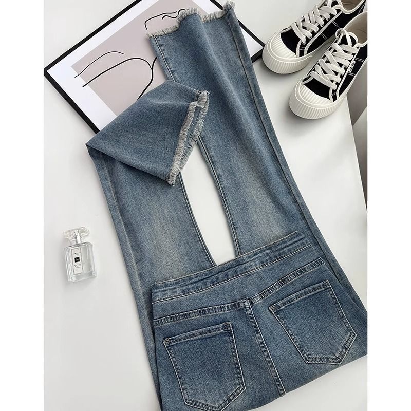 Maternity Pants Spring and Autum Outer Wear Flared Jeans Early Pregnancy Autum Large Size Casual Bottoming Pants Women Autum