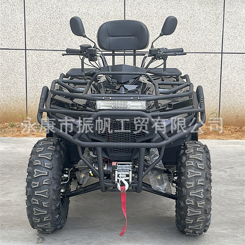 ATV de cuatro ruedas de playa, bicicleta de montaña de velocidad automática para adultos, gran vehículo todo terreno de dos tracciones de 300cc