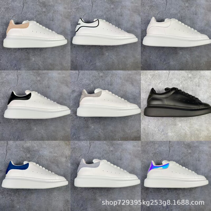 Putian Authentic Version Calfskin Letter Graffiti Mcqueen Sneakers Alexander Couple Casual White Shoes Putian Authentic Version Calfskin Letter Graffiti Mcqueen Sneakers Alexander Couple Casual White Shoes