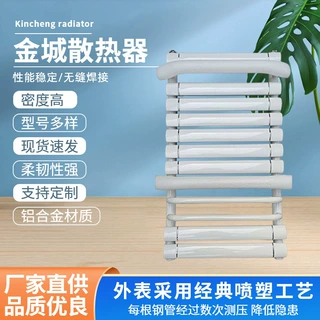 厂家供应铜铝复合小背篓 水暖卫浴小背篓 卫生间壁挂式家用暖气片