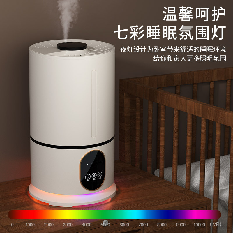 加湿器家庭用静音大容量寝室オフィスエアコン空気清浄機小型アロママシン正規品|undefined