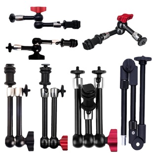Spot Hot Boots Ball head monitor universal pan-tilt cantilever bracket 7 inch stainless steel strange hand 11 inch magic arm