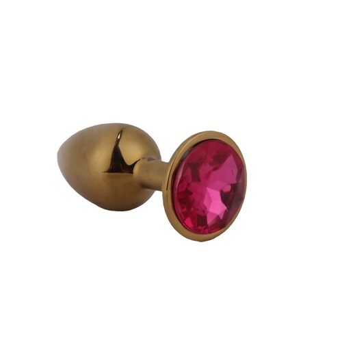 Metal Anal Plug Adult Sex Toy, Perineal & Anal Expansion Bead, Anal Plug Toy Wholesale – Small Size, Gold Color