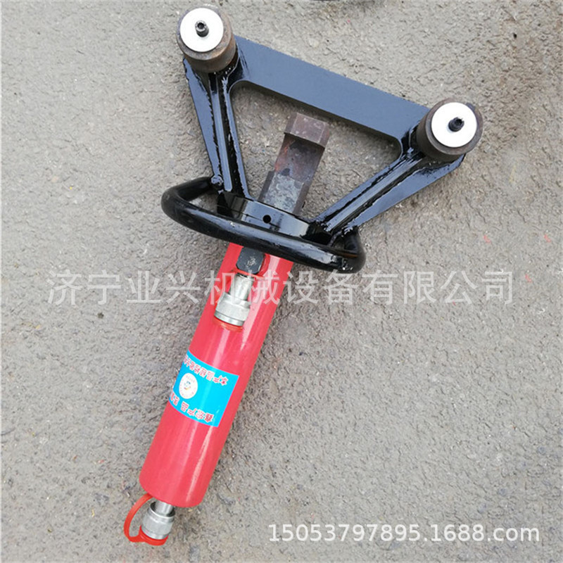 手提式桩头钢筋调直机 电动液压弯曲折弯机 便携钢筋弯箍机