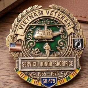 �羳���NVietnam Veteran Service Honor Sacrifice�ϱ��o�����