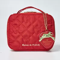 Японское приложение Maison Strawberry Red Labs Большая емкость Многофункциональная портативная косметическая сумка для ухода за кожей сумка для хранения