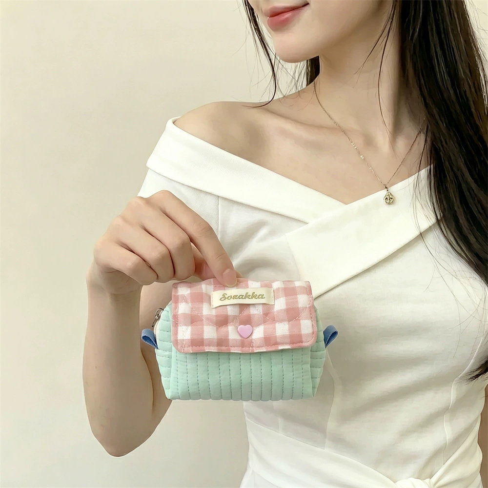 Camera, folding design organizer bag, handheld headphones, protective storage system