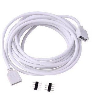 5m RGB Light Strip Extension Cable LED Colorful Light Strip Double-ended Extension Cord Light Strip 4pin Connecting Cable RGB Extension Cable