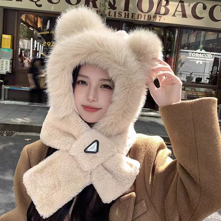 Осенняя и зимняя имитация лисьего меха