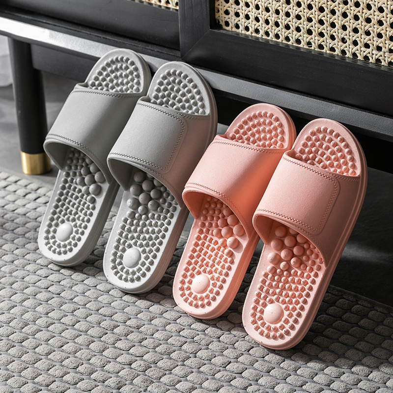 Summer Slippers for Women, Couples, Men, Non-Slip Soft Sole, Home Indoor Wear-Resistant Bathroom Hotel Massage Slippers New Style Summer Slippers for Women, Couples, Men, Non-Slip Soft Sole, Home Indoor Wear-Resistant Bathroom Hotel Massage Slippers New Style