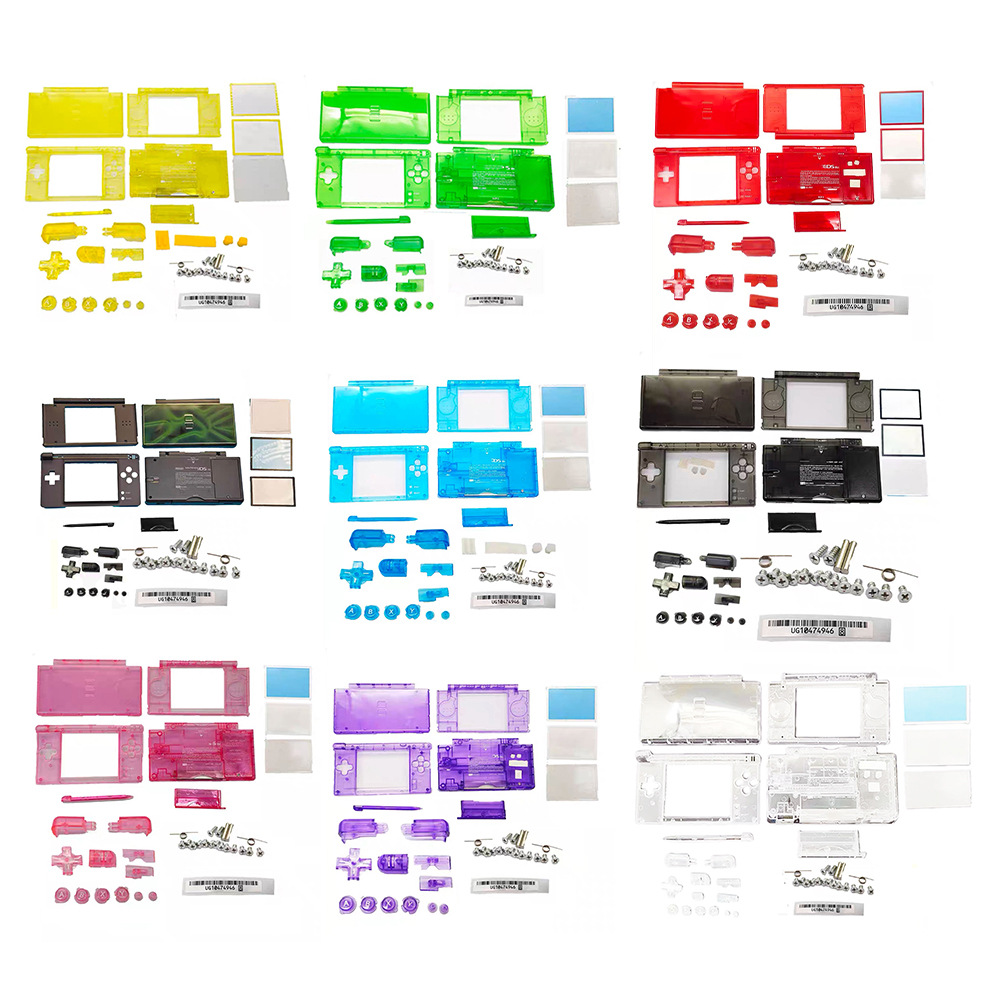 Ndsl Case Ndsl Host Replacement Case Ndslite Game Console Case Front Cover Battery Case Button Set