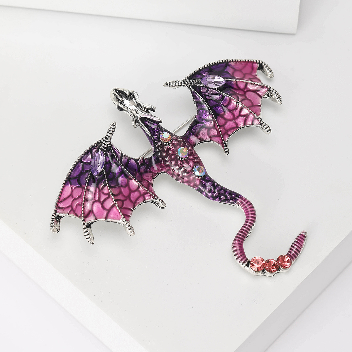 21g Weight Artificial Rhinestones Inlay Material Brooches Classification Banquet, Party, Street Occasion Alloy Material Animal Pattern Women's Gender Enamel Design Casual Style Casual Pin Animal Alloy Enamel Artificial Rhinestones Women's Brooches 34