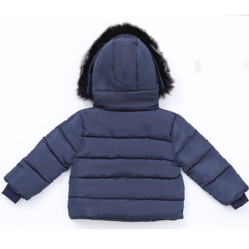 Children's Clothing New Children's Foreign Trade Cotton Clothing Small And Medium Sized Children's Baby Hooded Cotton Coat Boys And Girls Winter Coat_voghion.com
