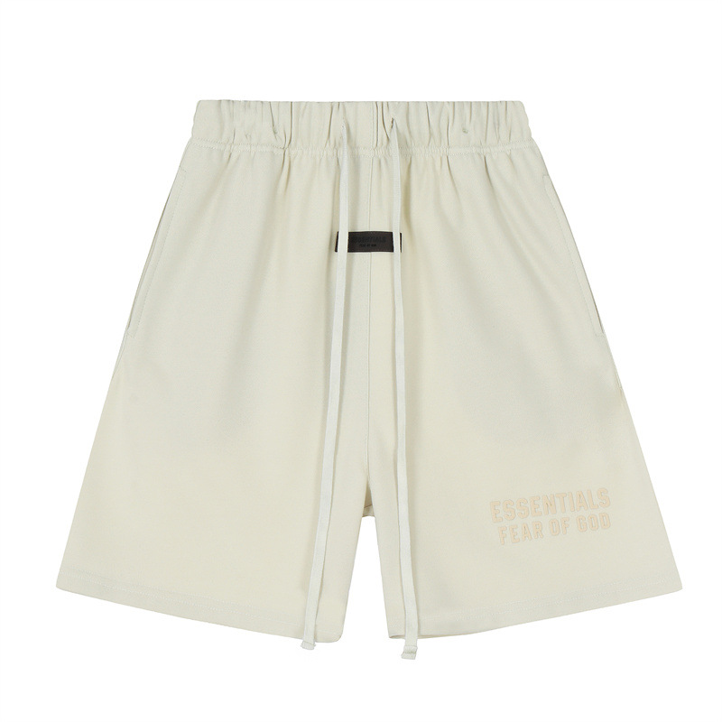 Pantalones cortos casuales FOG Essentials para hombre y mujer, pantalones cortos deportivos holgados de estilo urbano para parejas, pantalones cortos modernos de cinco puntos.