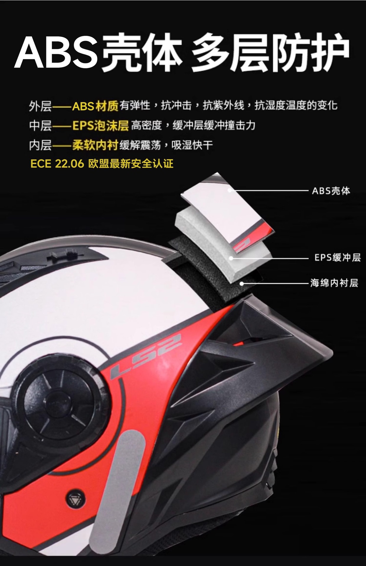 LS2 motorcycle helmet men's and women's motorcycle four seasons electric car half helmet scooter 3/4 give Bluetooth OF616