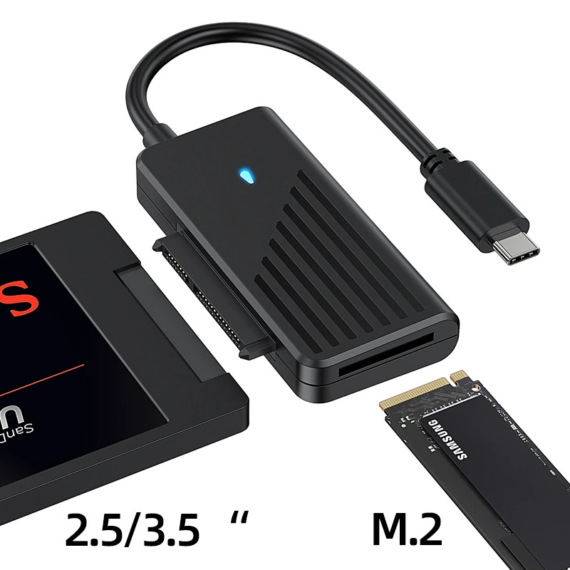 M.2 Easy Drive кабель NVMe Dual Protocol 10Gb 3.1 Type-C на SATA, кабель для 2.5" жесткого диска 3.0