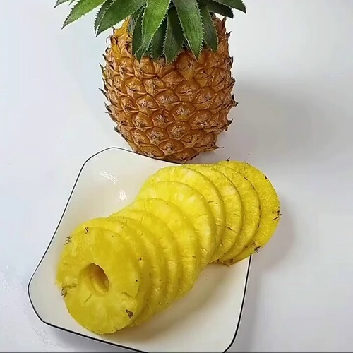 Stainless steel pineapple peeler pineapple hollower pineapple integrated peeler slicer coring rotating pineapple knife