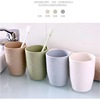 Housewash cup drink water cup ins, simple creativity, light luxury couple color toilet brushing cup tooth tank