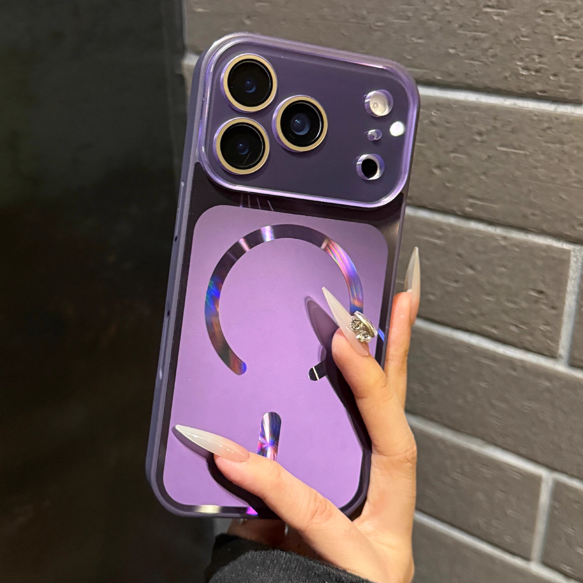 Suitable For Fruit 17 Max Phone Case, New IPhone 16 Pro Starry Orange 15P Matte Magnetic 14 Large View_voghion.com