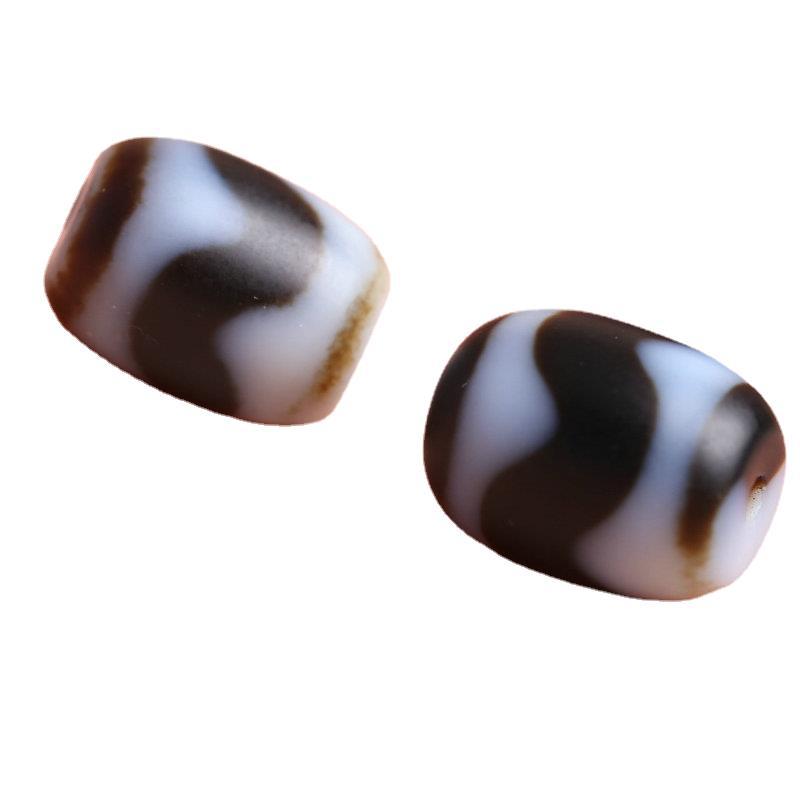 台湾天珠配珠藏式配饰小珠至纯工艺藏族民族风玛瑙配饰件直播批发