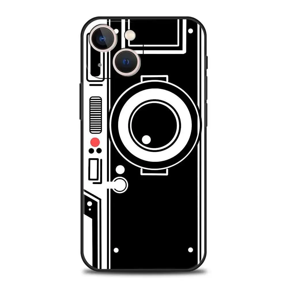 Яблоко, совместимый чехол для телефона, черная видеокамера, iPhone, deluxe edition