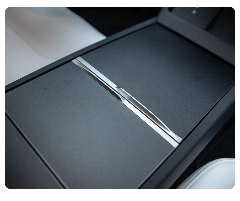 Suitable for Tesla's New Version of Model Y3 Central Control Armrest Pc Protection Patch Tesla Interior Protection Patch