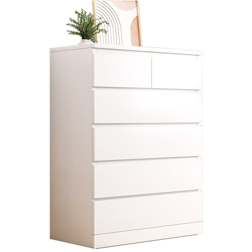 Wall-mounted storage cabinet for bedroom, minimalist modern living room storage cabinet, bed-side stand, multi-layer drawer cabinet
