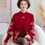 老人婚宴妈妈本命年礼服