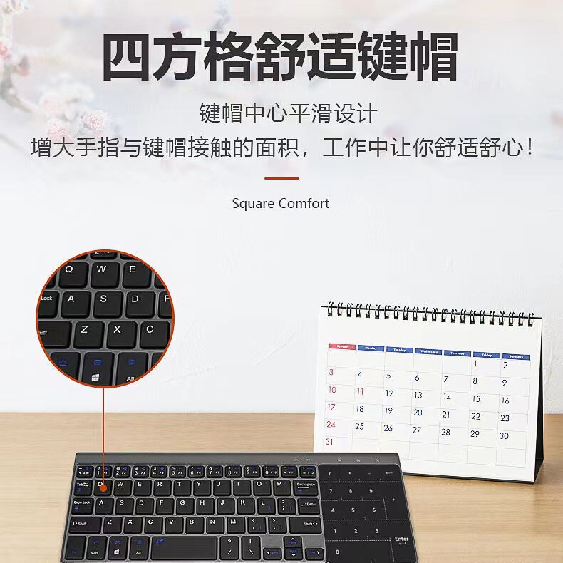 ミニ2.4gusb bluetooth無線タッチパネルテンキーマウス付き薄型タブレットパソコン携帯|undefined