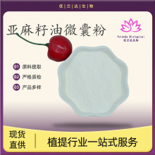 亚麻籽油微囊粉50% 亚麻籽提取物 α-亚麻酸亚麻籽油粉优兰达直供