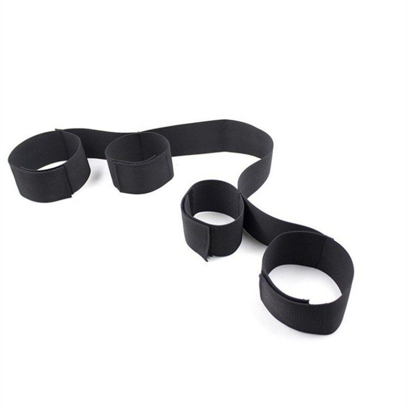 한 단어 구속 벨트 [블랙]