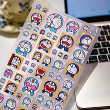 Sky大图机器猫哆啦A梦果冻贴纸叮当猫儿童卡通立体贴画DIY装饰贴